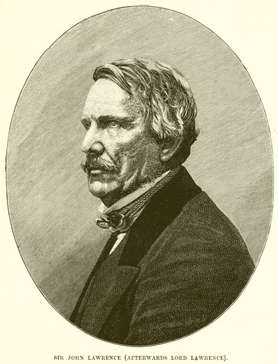 Sir John Lawrence (etterpå Lord Lawrence) av English School