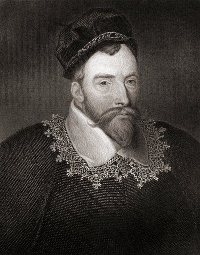 Sir John Maitland, fra Lodges British Portraits, 1823 av English School