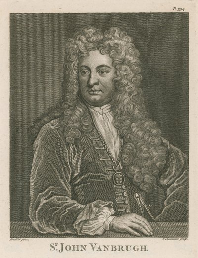 Sir John Vanbrugh, arkitekt og dramatiker av English School