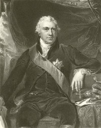 Sir Joseph Banks av English School