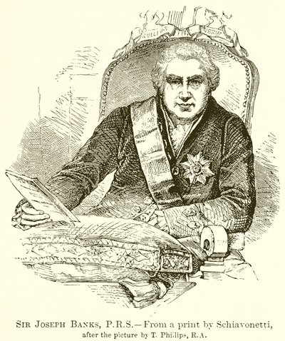 Sir Joseph Banks, P.R.S av English School