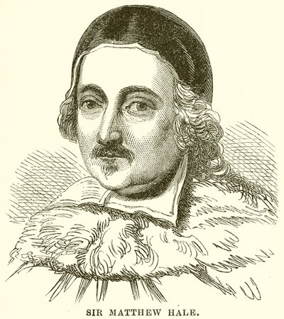 Sir Matthew Hale av English School