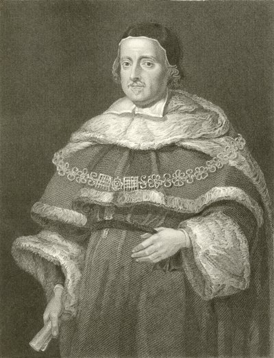 Sir Matthew Hale av English School