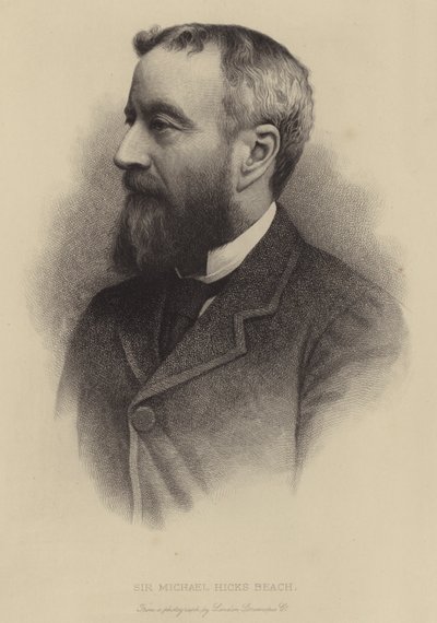 Sir Michael Hicks Beach av English School