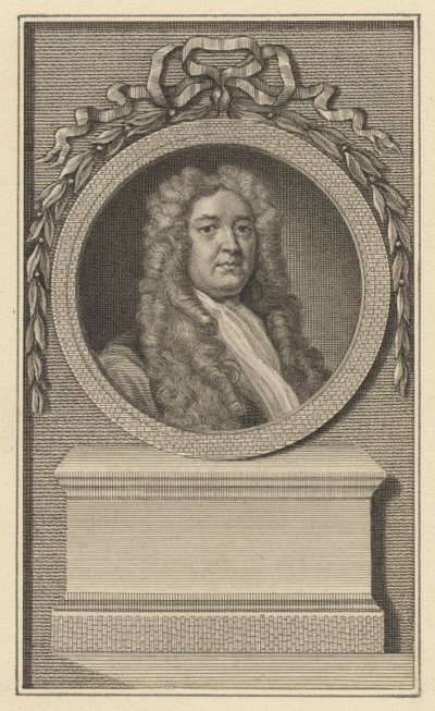 Sir Richard Blackmore (engraving) av English School