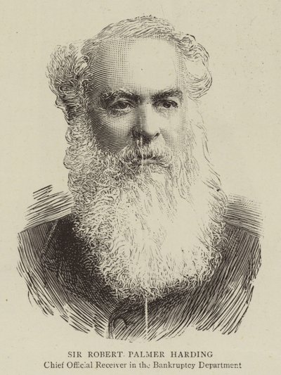 Sir Robert Palmer Harding (gravering) av English School