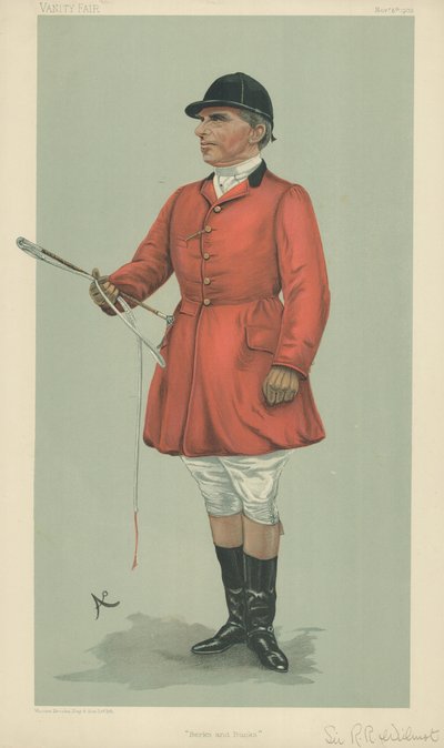Sir Robert Rodney Wilmot, Berks and Bucks, 5. november 1903, tegneserie Vanity Fair av English School