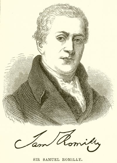 Sir Samuel Romilly av English School