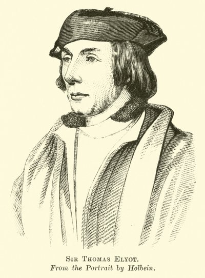 Sir Thomas Elyot av English School