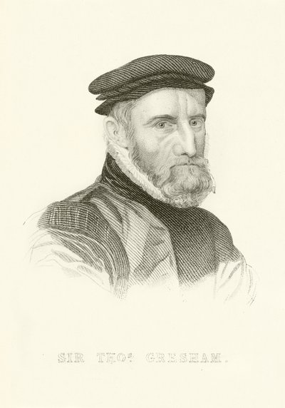 Sir Thomas Gresham av English School