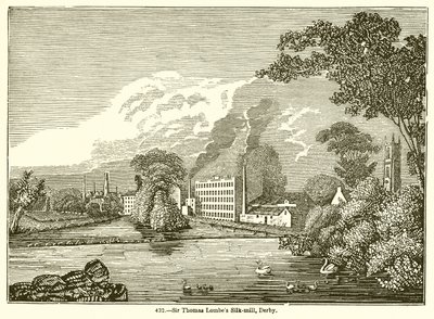 Sir Thomas Lombes Silk-Mill, Derby av English School