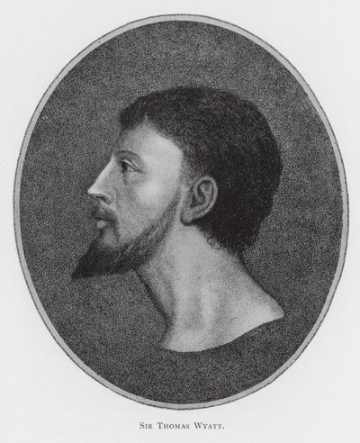 Sir Thomas Wyatt (lito) av English School