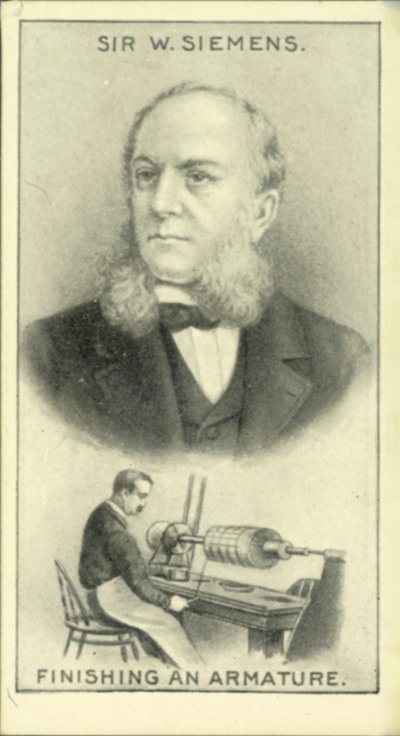 Sir W. Siemens, Ferdiggjøring av et armatur (lito) av English School