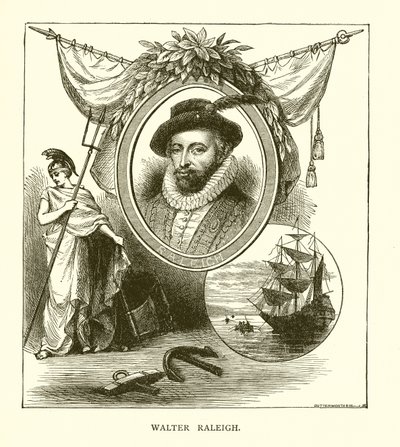 Sir Walter Raleigh av English School
