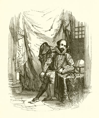 Sir Walter Raleigh i tårnet av English School