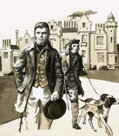 Sir Walter Scott går på tur med Tom Purdie av English School