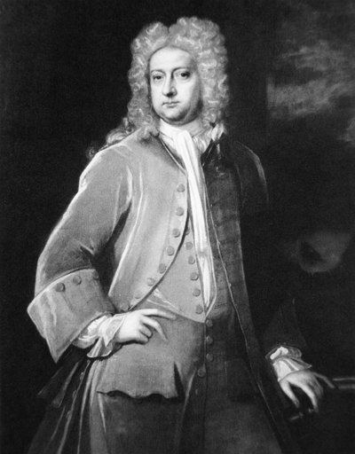 Sir William Berkeley (gravering) av English School