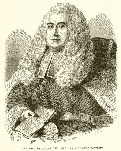 Sir William Blackstone von English School