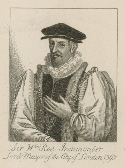 Sir William Roe, isenkræmmer, Lord Mayor of London i 1592 av English School