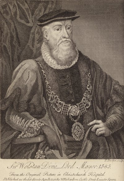 Sir Wolstan Dixie, Lord Mayor av English School