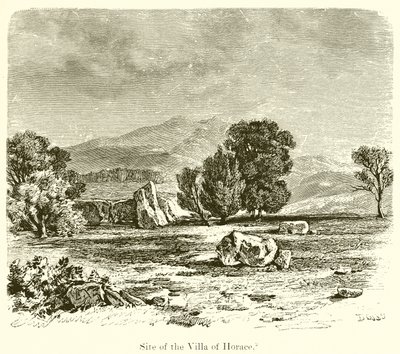 Stedet for Villa of Horace av English School