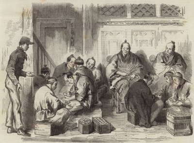 Skizzen in Japan (Gravur) von English School