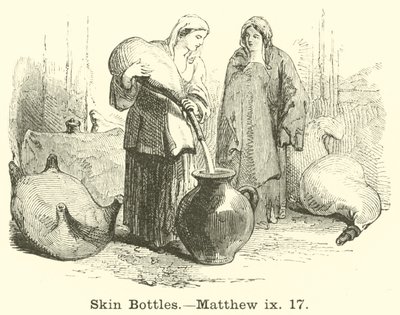 Skin Bottles, Matthew, ix, 17 av English School