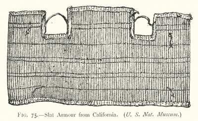 Slat Armor fra California (litho) av English School