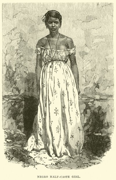 Slave halvkaste jente av English School