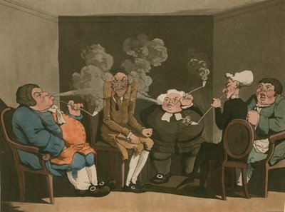Røykerom; tegnefilm av English School