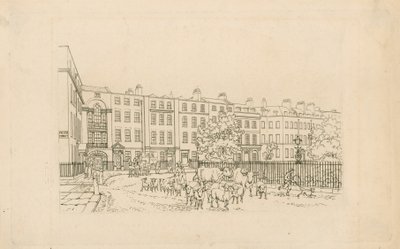 Soho Square, ser vestover av English School