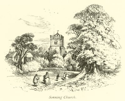 Sonning kirke av English School
