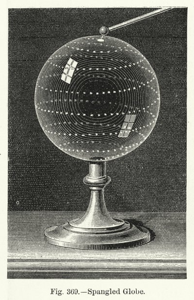 Spangled Globe (gravering) av English School