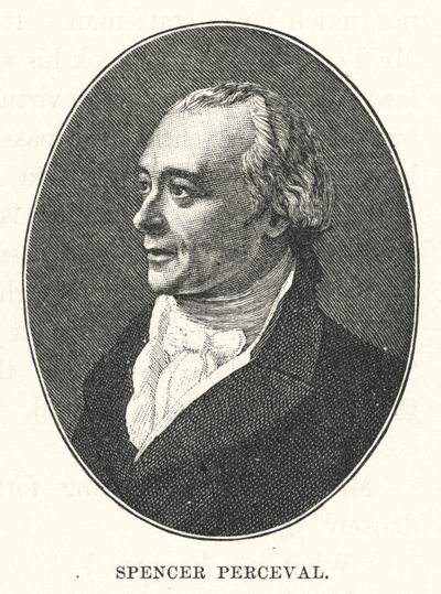 Spencer Perceval (gravering) av English School