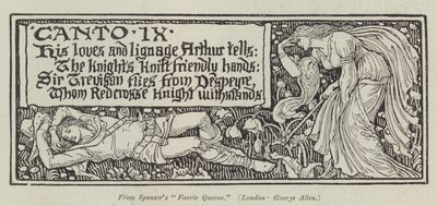 Spensers "Faerie Queene" (gravering) av English School