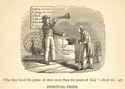 Spirituell stolthet (gravering) av English School