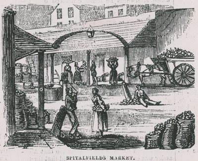 Spitalfields Market, London av English School