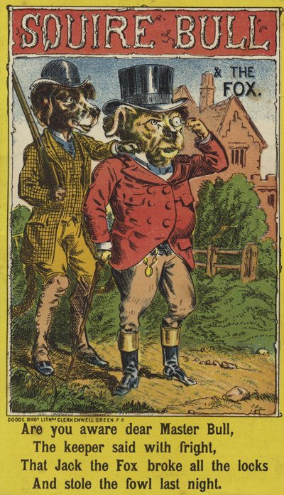 Squire Bull and the Fox av English School