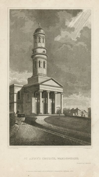 St Annes Church i Wandsworth av English School