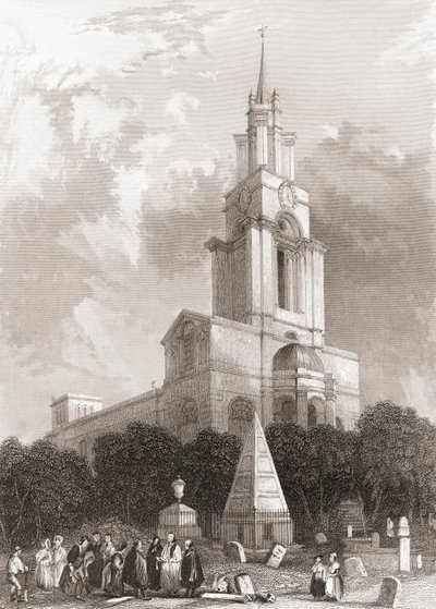 St Anne's Limehouse, London, England av English School