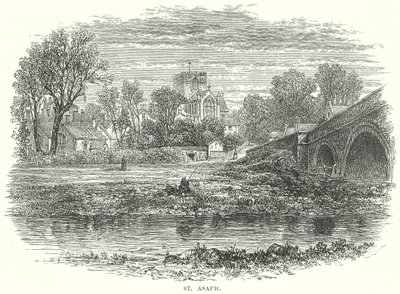 St. Asaph (gravering) av English School