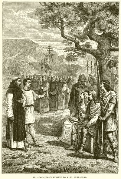 St. Augustines misjon til kong Ethelbert av English School