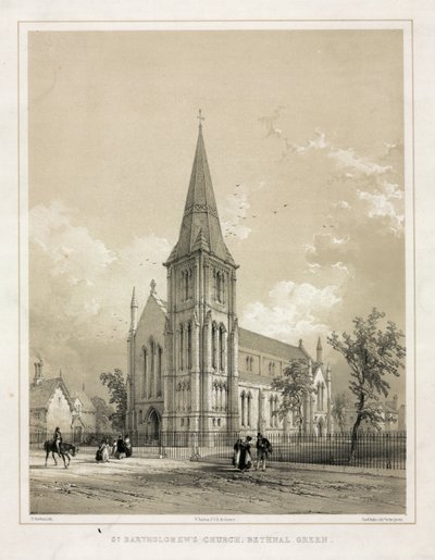 St Bartholomews Church Bethnal Green av English School