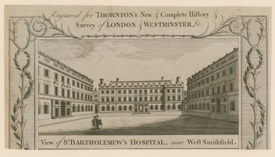 St Bartholomews Hospital, Smithfield. av English School