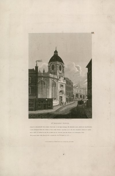 St Bennet Finck, Threadneedle Street, London av English School