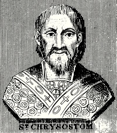 St Chrysostom (gravering) av English School