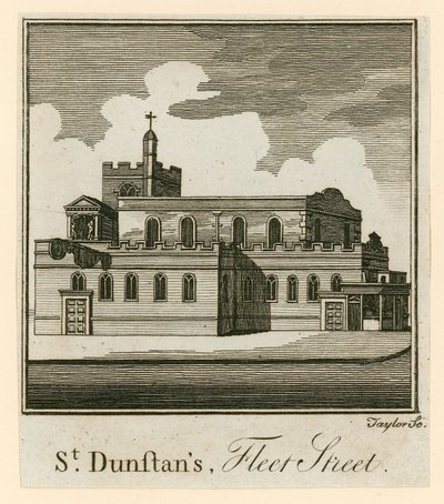 St Dunstans, Fleet Street, London av English School