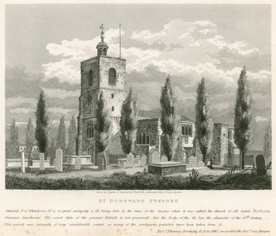 St Dunstans, Stepney, London av English School