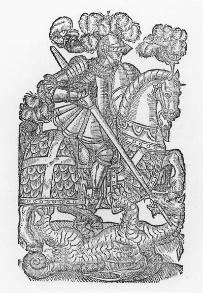 St. George og dragen av English School