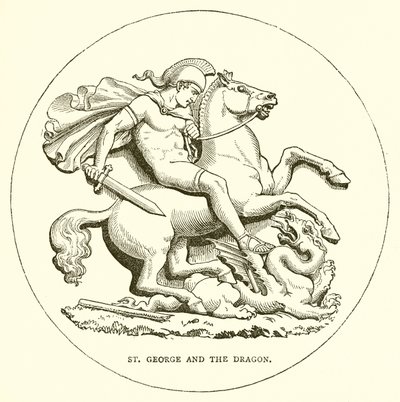 St. George og dragen av English School